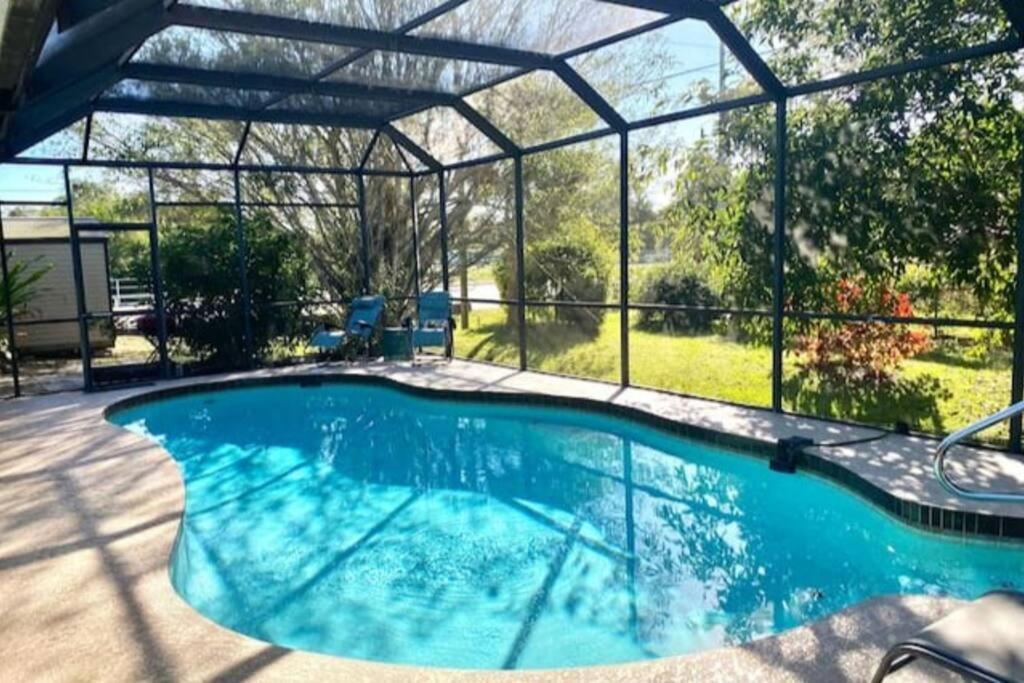 Heated Saltwater Pool Home Minutes To Beach Englewood Extérieur photo